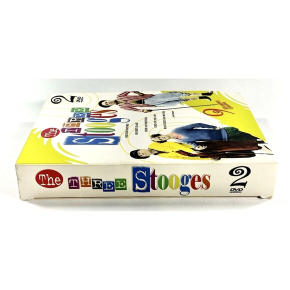 The Three Stooges DVD 2 Disc Set Vintage 2003 New Sealed DVDs - Picture 12 of 12